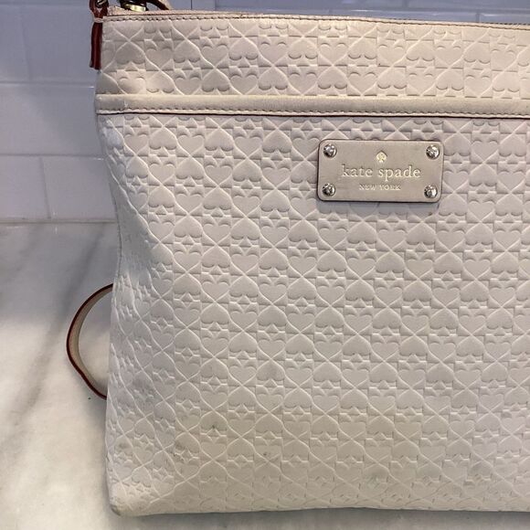 Kate Spade Penn Place Keisha Embossed Leather Crossbody Bag - Picture 3 of 15